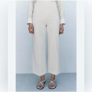 ZARA high waisted culottes